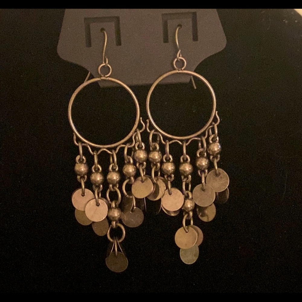 COPY - Gold Dangling Earrings